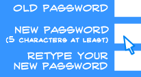 Changing your password