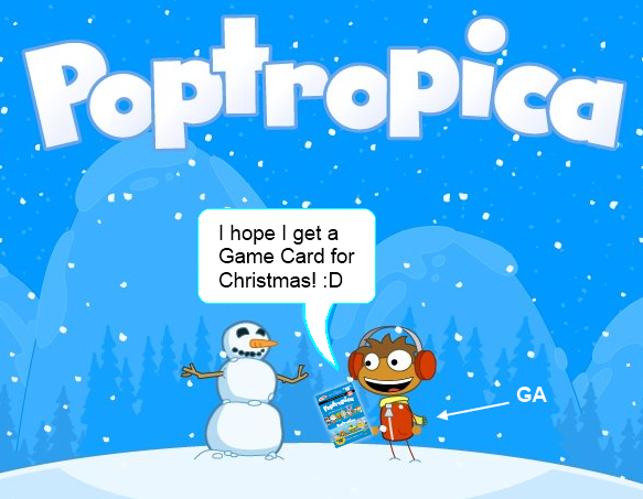 Really all I did was take a poptropica wallpaper and edit the game card in. xD