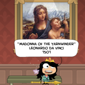 madonna of the yarnwinder