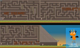 From Silver Lightning (another repeat Land challenge champ), this multi-screen course is truly a-maze-ing!