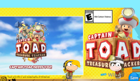 captain toad ad