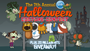 October- Halloween's here again; we held our Photo Booth and Costume Contest!