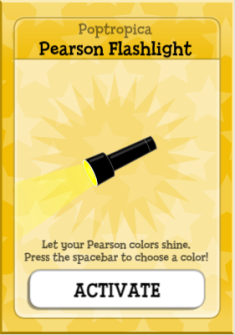 Pearson Flashlight item card