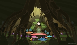 Enchanted caverns (Twisted Thicket Island)