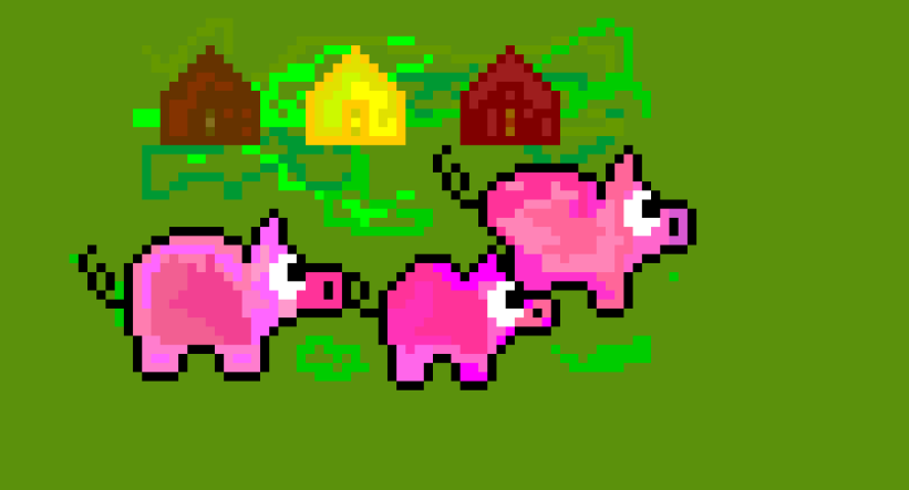 The Three Little Pigs by G-Hopper