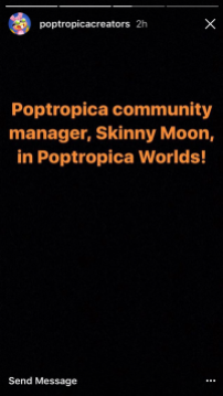 Poptropica Worlds Skinny Moon...