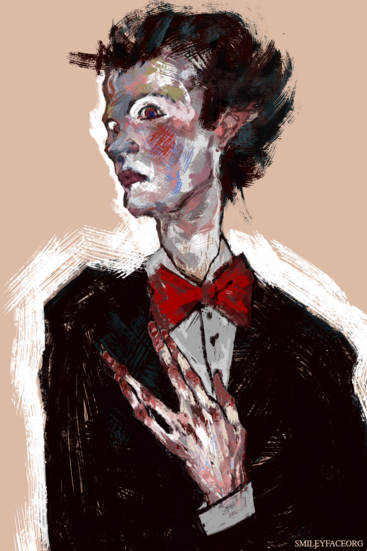 SmileyFaceOrg - Count Bram Portrait With Hands