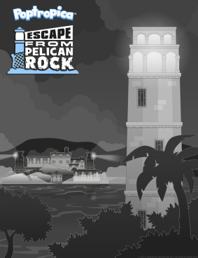 Escape From Pelican Rock promo poster