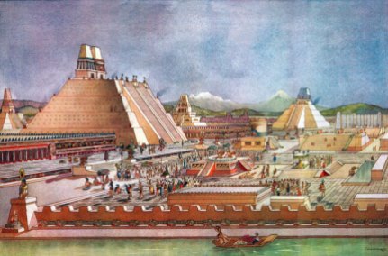 illustration: The Aztec Capital (uncyclopedia.wikia.com)